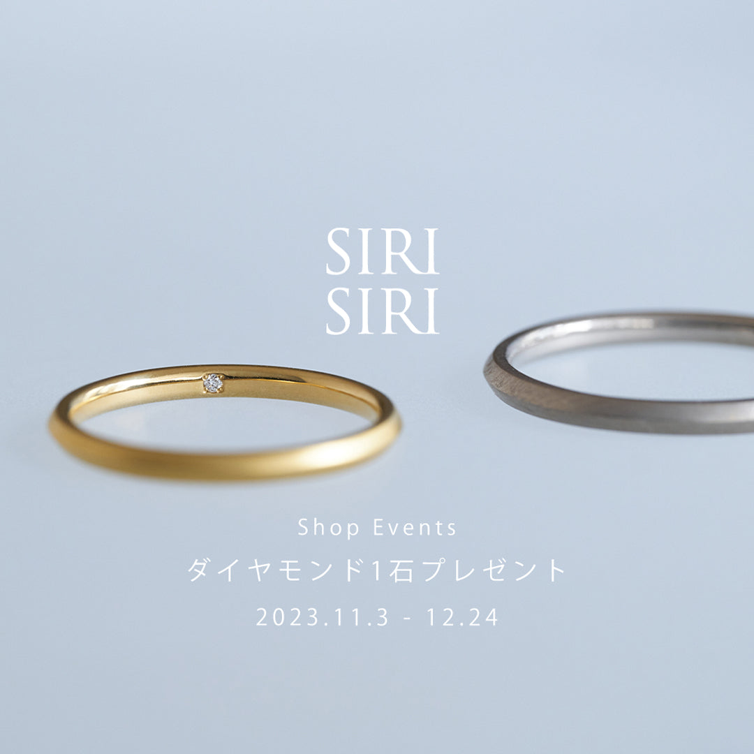 HOLIDAY WEDDING FAIR 11/3-12/24|ダイヤモンドセッティングキャンペーン
