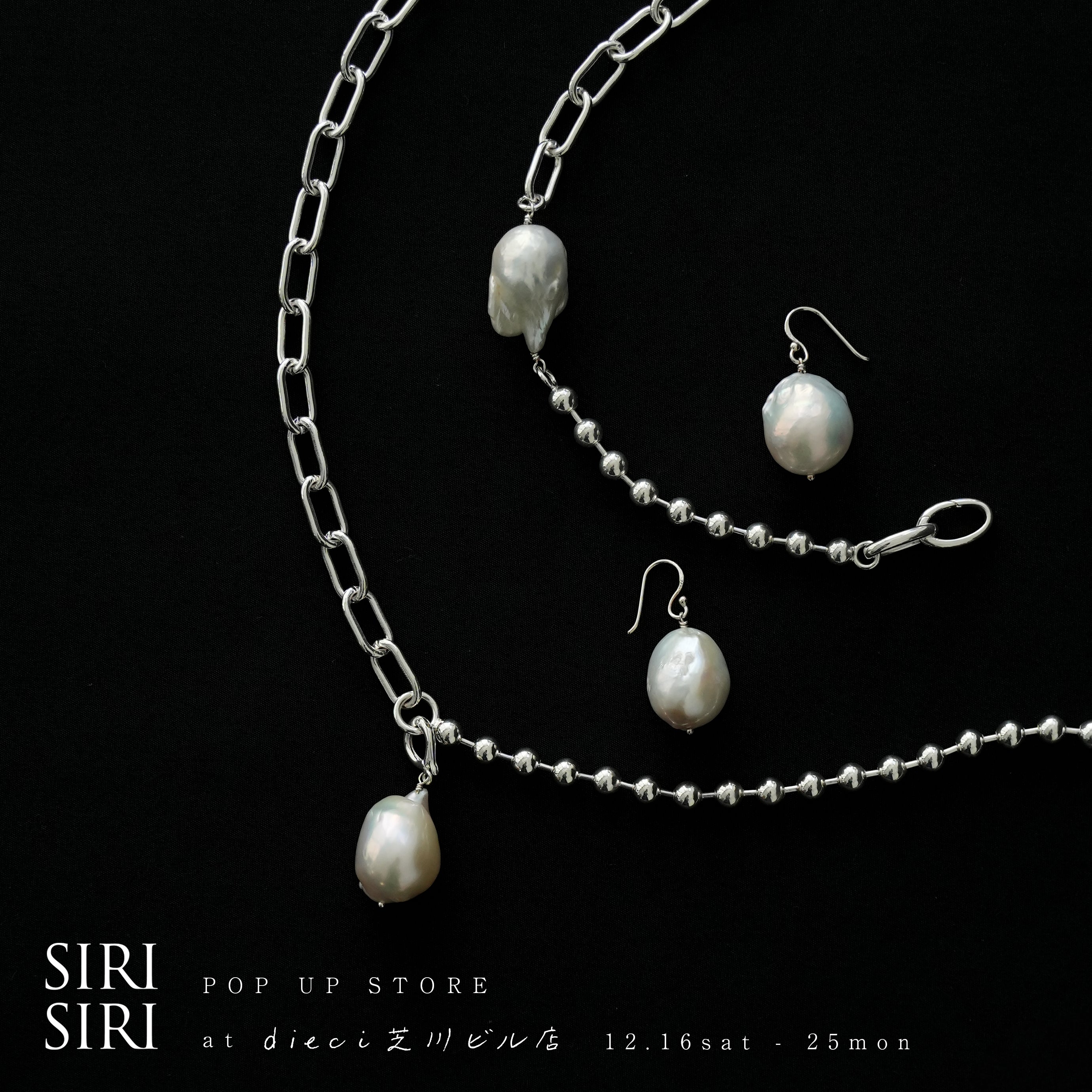 Pop-up store at 大阪 dieci 芝川ビル店 12/16-25