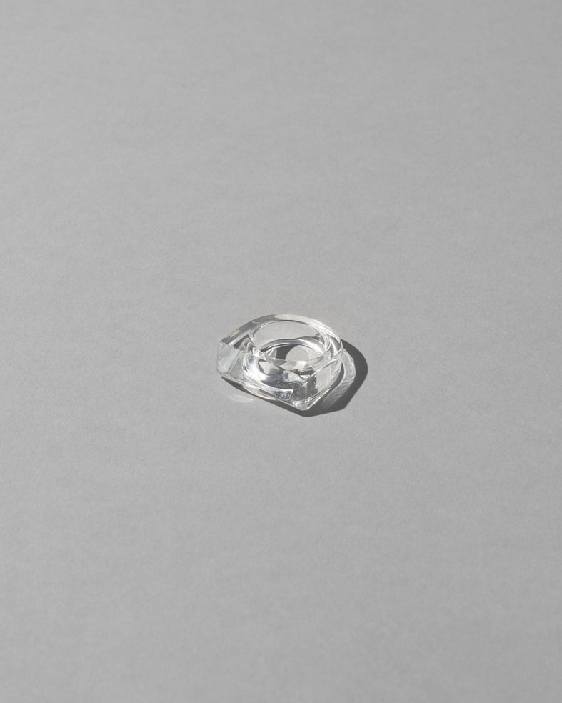 EXCAVATION Ring Triangle CLEAR