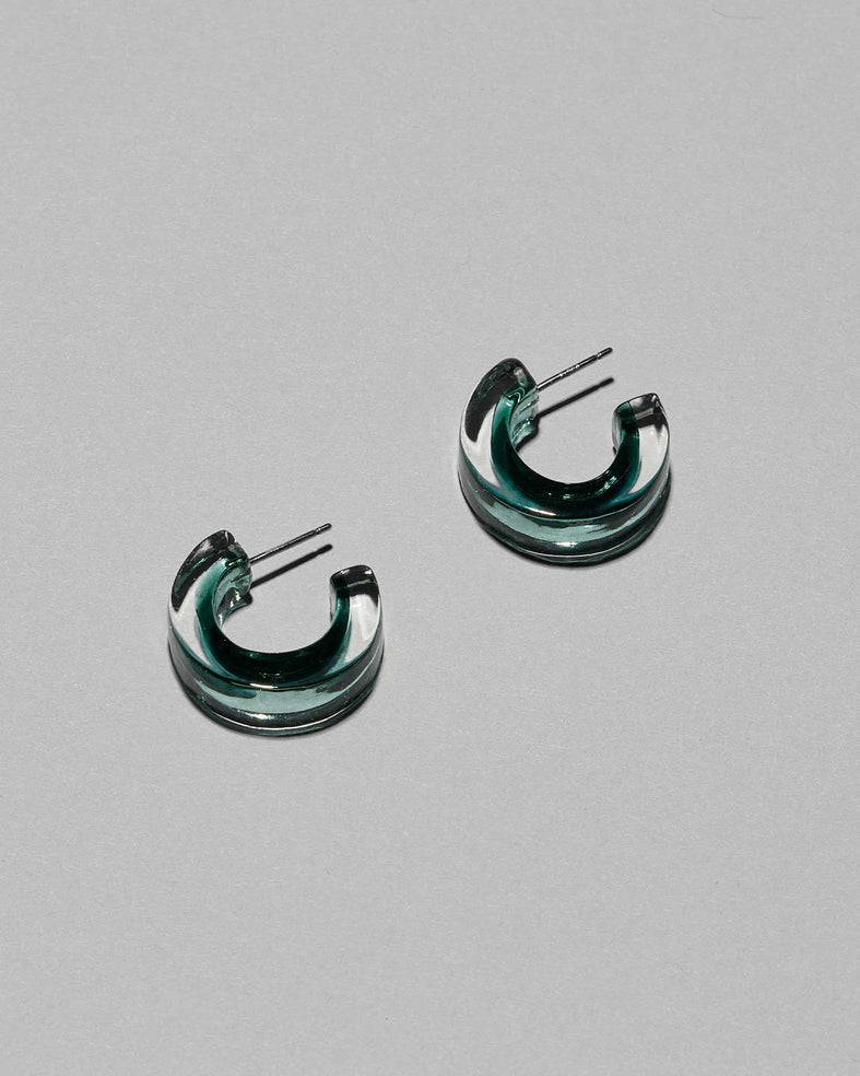 CLASSIC Earrings Hoop Teal