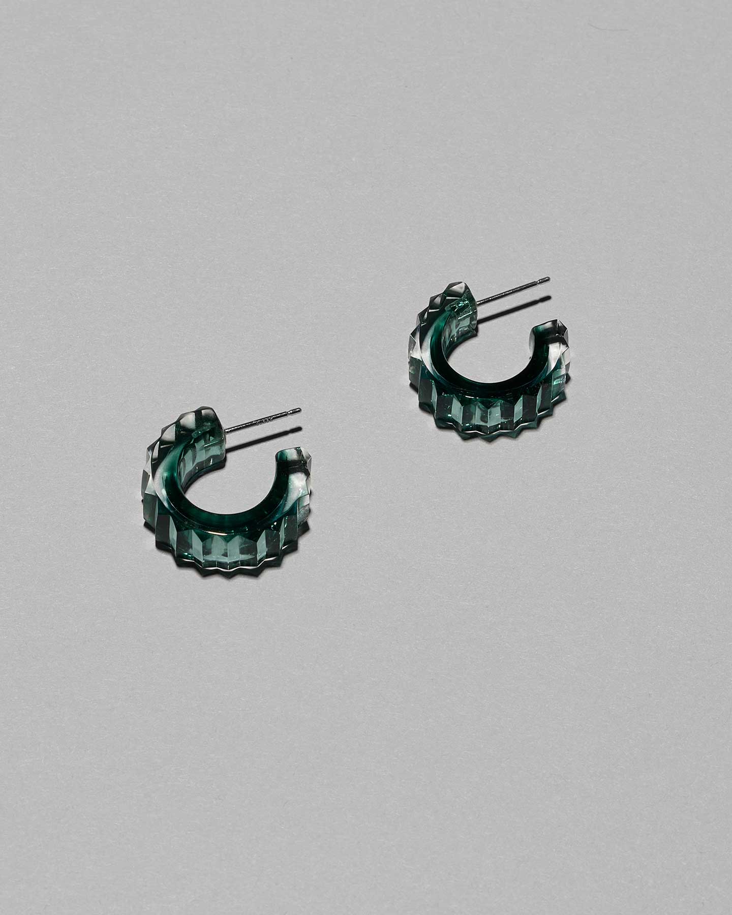 KIRIKO Earrings Stripe Teal – SIRI SIRI | シリシリ