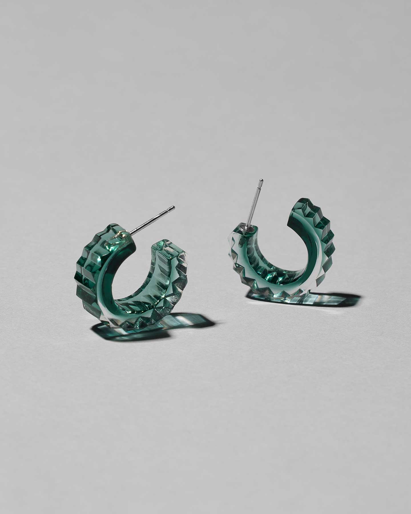 KIRIKO Earrings Stripe Teal – SIRI SIRI | シリシリ