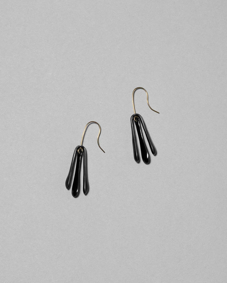 SHIPPŌ Earrings MAGNOLIA Black