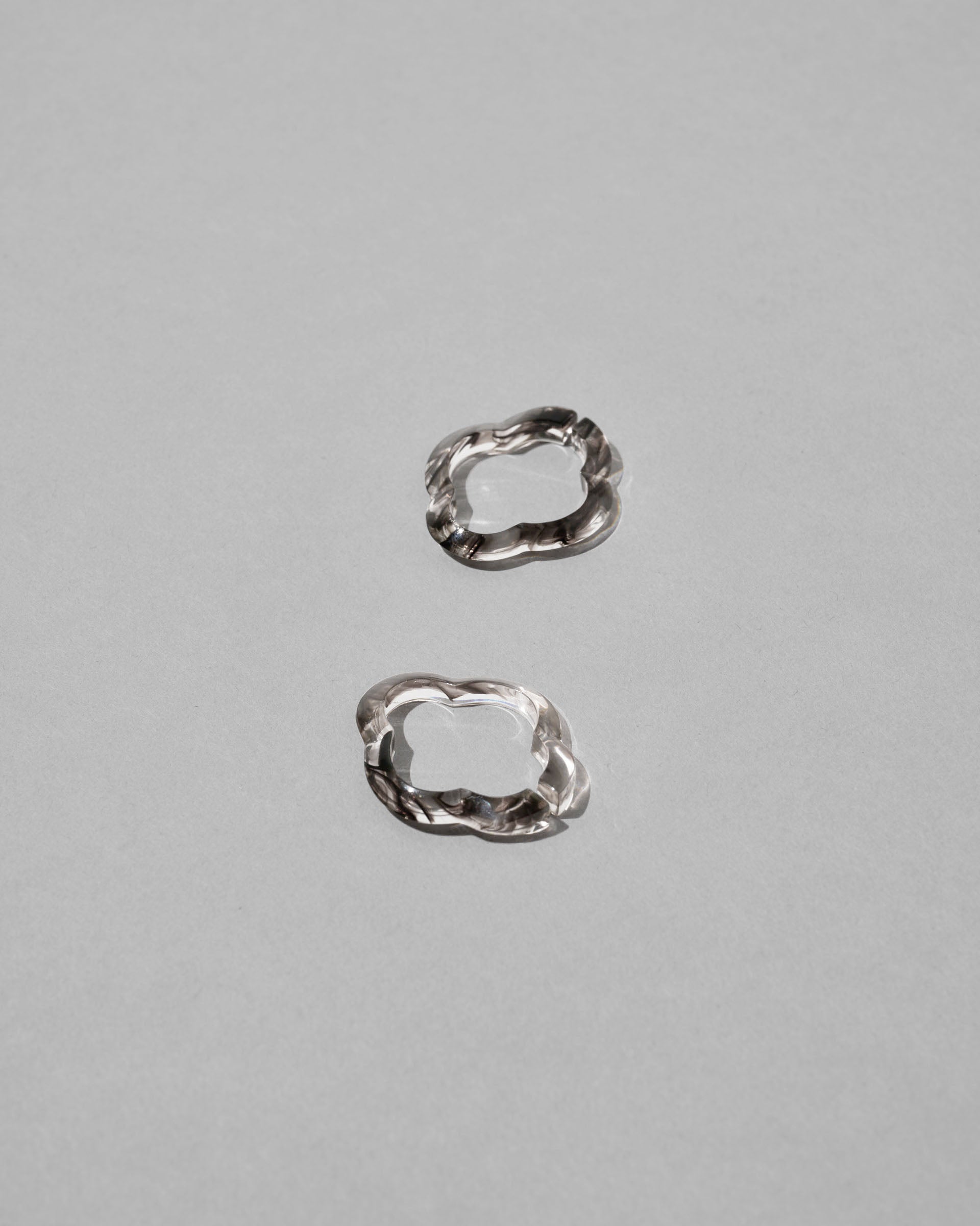 COMPOSITION Ear cuffs MOCMOC Marble brown mini – SIRI SIRI | シリシリ